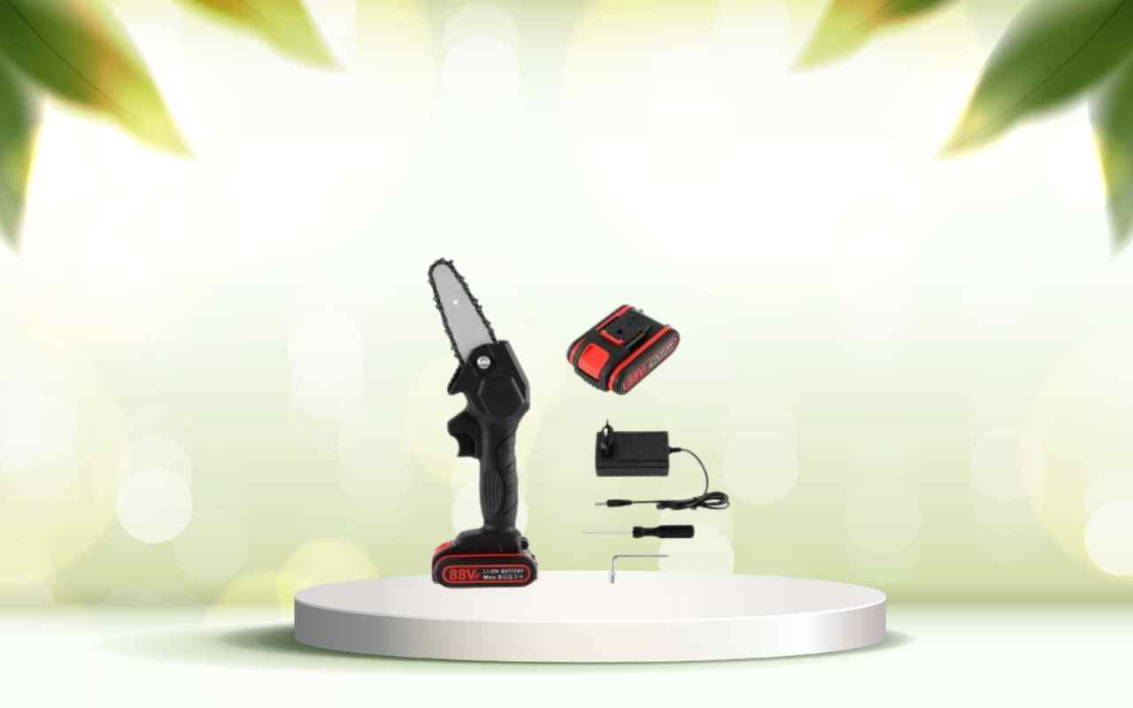 Scopri la mini motosega a batteria: pota e taglia il tuo giardino in modo facile e veloce