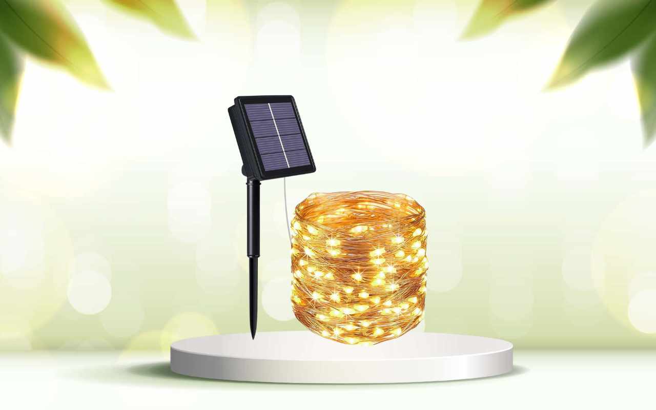 Illumina ogni ambiente con Solar Wire Light: scopri la luce solare versatile e romantica